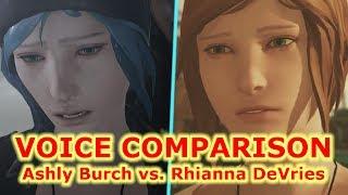 Chloe Price Voice comparison  Life is Strange Before the Storm NEW VOICE