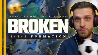 NEW 4-4-2 FORMATION AND CUSTOM TACTICS THAT MADE EASY WINS ON FUT CHAMPIONS EA FC 24 Ultimate TEAM