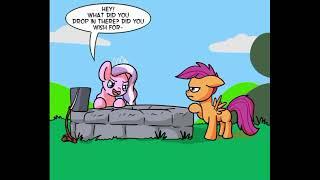 Scoots wish came true - Mlp comic dub comedy