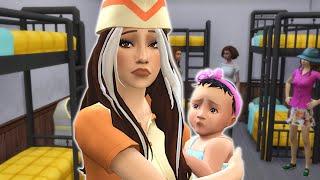 Can my sim raise her baby in a hostel?  sims 4 baby challenge