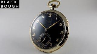 Longines gold vintage pocket watch circa 1934