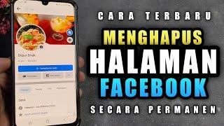 Cara menghapus Halaman di Facebook secara Permanen terbaru