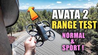 DJI Avata 2 Range Test - In-Depth - Normal & Sport Modes  How Far Will it GO?