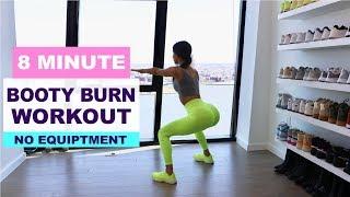 8 MIN LOWER BODY BURN  No Equipment  Jen Selter