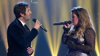 Josh Groban & Kelly Clarkson - All I Ask Of You A Home For The Holidays