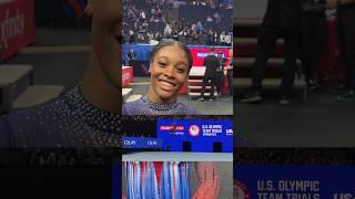 Kaliya decided to add a twist mid routine  #gymnastics #gymnast #usagtrials24 #sports #olympics