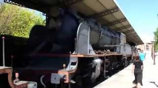 La parte olvidada del Museo del Ferrocarril de Madrid.