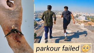 Indian Parkour fail  big fail of indianmonkeys #indianmonkeys #fails #parkour #deathmatch