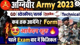 AGNIVEER ARMY NEW VACANCY 2023 ELIGIBILITY NEW EXAM PATTERN SELECTION PROCESS @examday78