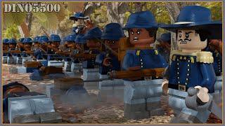 LEGO AMERICAN CIVIL WAR - FOREST BATTLE