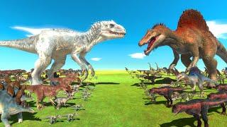 Dinosaur War - Spinosaurus Vs Indominus Rex