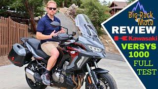 2021 Kawasaki Versys 1000 LT SE+  Review   Luxury Sports ADV Tourer