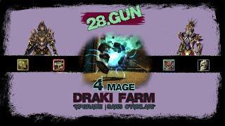 Knight Online  4 Mage ile Draki Farm  Upgrade - Shell Kırdırma  #28Gün