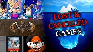 The Lost and Canceled Video Games Iceberg Explained