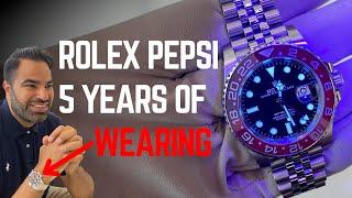 Rolex GMT-Master II Pepsi Review 5 Years Later - Is It Still Worth It?