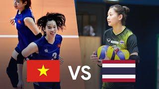 Vietnam vs Thailand  Đại chiến rực lửa hai nền bóng chuyền Đông Nam Á