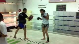 Fightworksasia@Central Team SMU muaythai Ivy Singapore