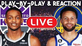 Golden State Warriors vs Sacramento Kings Game 3 LIVE Play-By-Play & Reaction