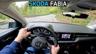 2024 SKODA FABIA 1.0 80HP POV TEST DRIVE