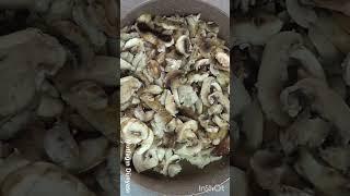 KREMALI MANTARLI TAVUK TARİFİ Yemek Tarifleri #shorts #short #shortsvideo #keşfet #asmr #food