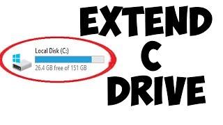 How To Extend C Drive Space Without Formatting
