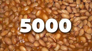 Apēdu 5000 pupiņas? 5000 subscriber special