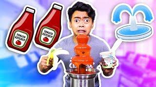 KETCHUP FONDUE CHALLENGE