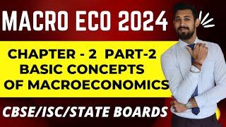 Basic Concepts of Macroeconomics  Chapter 2  Class 12  Part 2