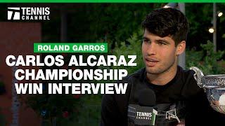 Carlos Alcaraz Discusses Tough First Roland Garros Win And Nadals Legacy  2024 Roland Garros Final