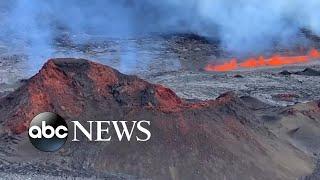 World’s largest active volcano erupts in Hawaii  ABCNL