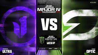 @TorontoUltra vs @OpTicTexas  Major IV Monster Matchup  Week 4 Day 3