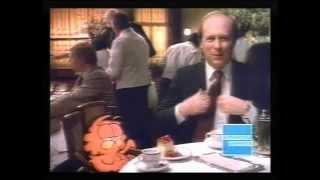 Garfields Classic American Express Card TV Ad 1984