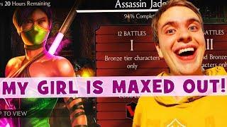 MKX Mobile. Assassin Jade Challenge Review #4. THIS CHALLENGE IS EASY  It is NOT