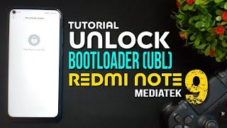 Cara Unlock Bootloader Xiaomi Redmi Note 9 Mediatek Merlin - Miui Tutorial