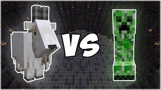 Goat vs Creeper - Minecraft Mob Battle