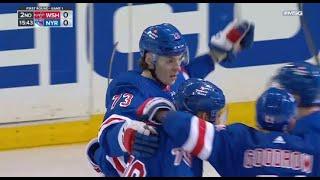 Matt Rempe Scores First Rangers Win Game 1 vs Caps  Home & Away Feeds  WSH v NYR  Apr 21st 24