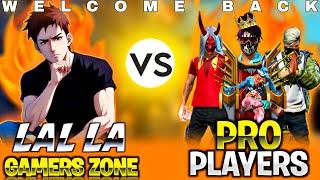 Lal La Gaming vs 4 pro players. How can I improve my gameplay? #garenafreefire #vincenzo  #b2k