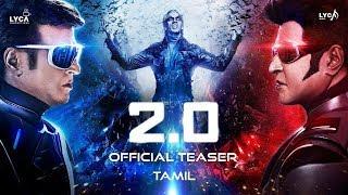 2.0 Official Teaser - 2PointO  Rajinikanth Akshay Kumar  Shankar  A.R. Rahman  Lyca Pro - RView