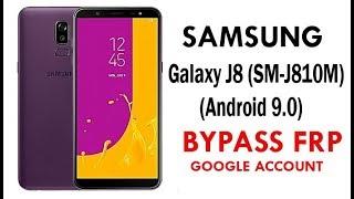 Galaxy J8 SM-J810M Android 9.0 Google Account lock Bypass Easy Steps & Quick Method 100% Work.