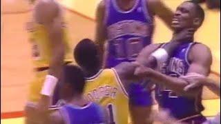 Old School NBA HEATED Moments Youve Never Seen Before