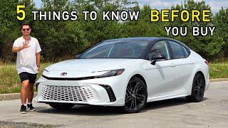 5 Things You NEED to KNOW About the 2025 Toyota Camry *Before* Buying