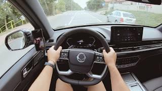 SsangYong Rexton 2024 Facelift Black Edition POV Test Drive