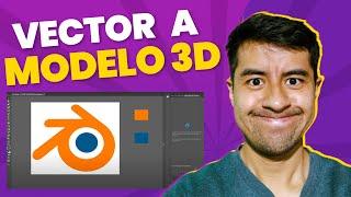 Cómo convertir un Vector a Objeto 3D en Blender