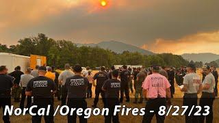 Oregon and NW California Wildfires - 8272023