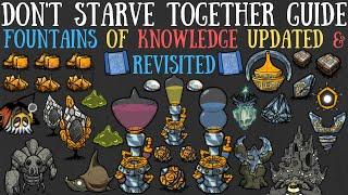 Fountains of Knowledge Updated & Revisited NEW Uses Crafts & More - Dont Starve Together Guide