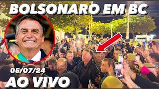 BOLSONARO chegou em Balneário Camboriú Santa Catarina