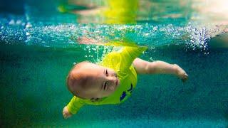 Teaching babies to survive in water - ISR #ISR #watersafety #drowningprevention