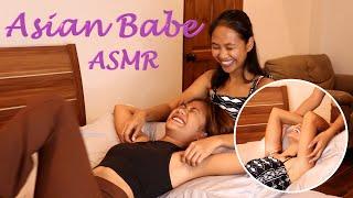 Hilarious Armpit Tickle Massage with Herzel  Asian Babe ASMR  #asmr #shorts