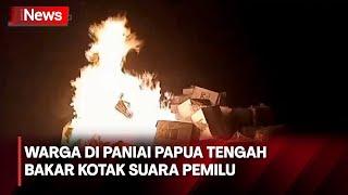 Viral Logistik Pemilu Dibakar Warga Jayapura - iNews Malam 1302