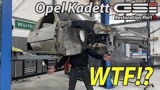 Restoration of a unique Opel Kadett GSI EVERYTHING WRONG?